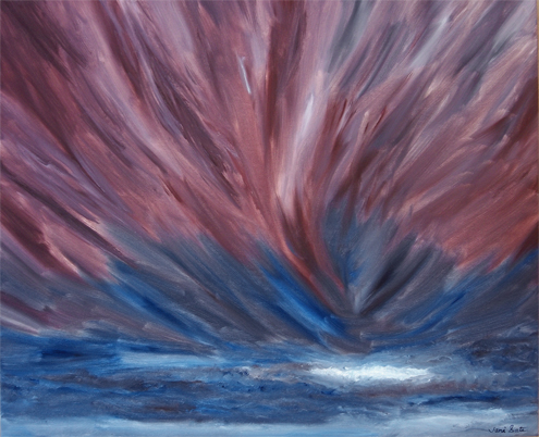oil skyscape painting